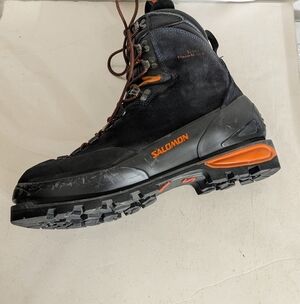 Solomon Super Mountain 9 Mountaineering Ice Climbing Boots Sz 11.5